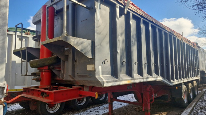 Напівпричіп самоскид Fruehauf Crane зерновоз 50м3 Свіжий зерновоз Тернополь - изображение 1