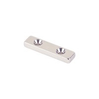 Магніт під потай 40x20x4mm-7/3.5mm х 2 отвори Дніпро - зображення 1
