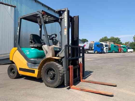 Вилковий автонавантажувач Komatsu на великих 12 колесах. Модель:FG20C-16 Умань