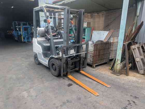 автонавантажувач Nissan, 2012 року. Модель: P1F1A15D. Номiнальна вантажопідйомність 1.5 тонни Львів