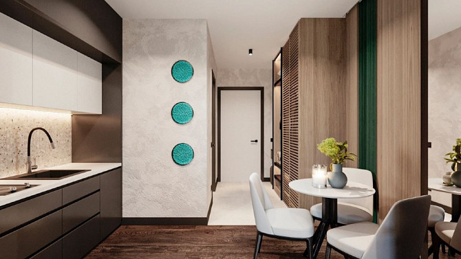 Апартаменти площею 30,2 м² у готельному комплексі Rich Stone Apart Hotel Яремче - зображення 4