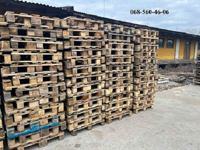 Продам дерев'яні палети бв Дніпро та область. Дніпро - зображення 1