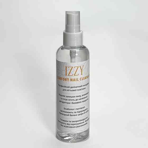 Професійна Підготовка Нігтя: Делікатний Очищувач Izzy Comfort Nail Cleanser 100мл Київ