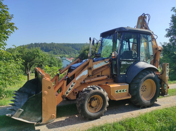 Екскаватор навантажувач Case IH 580 SR-4PT 2008р. Львов - изображение 1