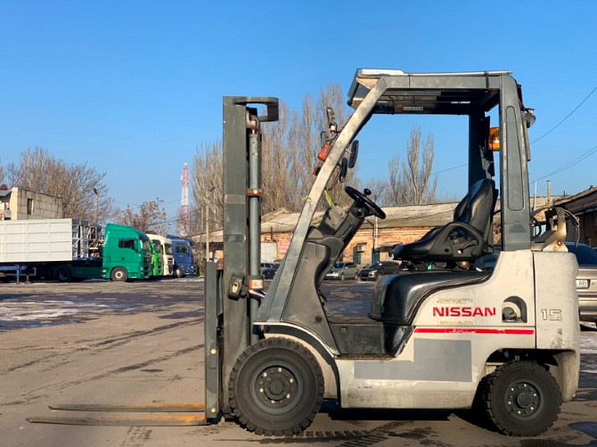 автонавантажувач Nissan, 2012 року. Модель: P1F1A15D. Номiнальна вантажопідйомність 1.5 тонни Львів - зображення 1