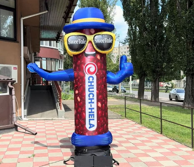 Аеромен вивіска магазину каварні Київ - зображення 5