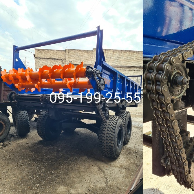 Купити гноєрозкидач ПРТ-10. Ланцюг приводний роликовий 2ПР-25.4 Дніпро - зображення 1