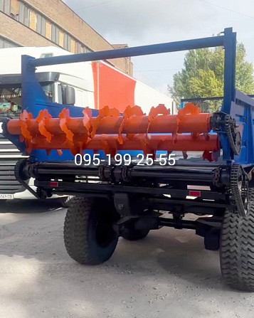 Гноєрозкидач ПРТ-10. Розкидач органічних добрив ПРТ-10. Бітер ПРТ-7. Бітер ПРТ-10 Дніпро - зображення 1