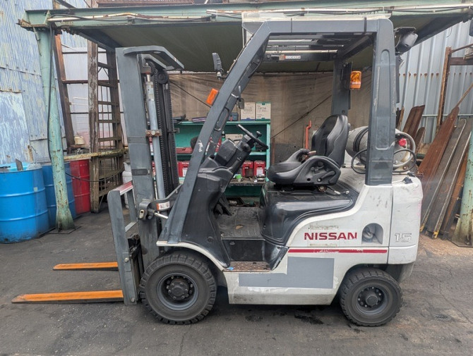 автонавантажувач Nissan, 2012 року. Модель: P1F1A15D. Номiнальна вантажопідйомність 1.5 тонни Львів - зображення 1