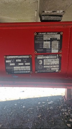 Напівпричіп самоскид Fruehauf Crane зерновоз 50м3 Свіжий зерновоз Тернополь - изображение 3