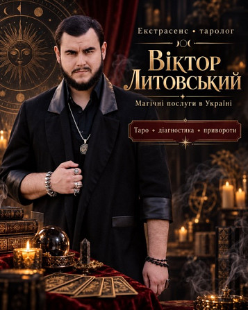 Екстрасенс, таролог, маг Віктор Литовський — привороти та магічна допомога в Україні Киев - изображение 1