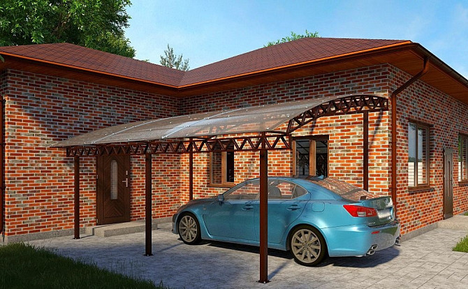 Ворота • Навіси • Паркани • Металоконструкції • Ангари • МАФи Кривой Рог - изображение 8