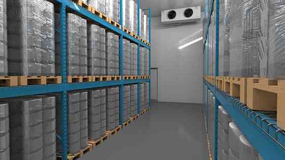 Камера заморозки/хранения молочной продукции - установка с оборудованием под ключ Київ