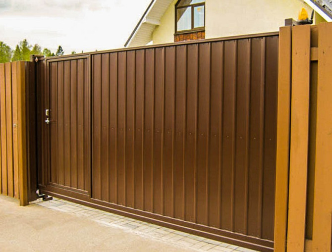 Ворота під ключ від виробника — виготовлення та монтаж Кривой Рог - изображение 5