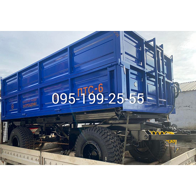 Причіп тракторний 2ПТС-6 - запчастини до причепа 2ПТС-6 Запорожье - изображение 1