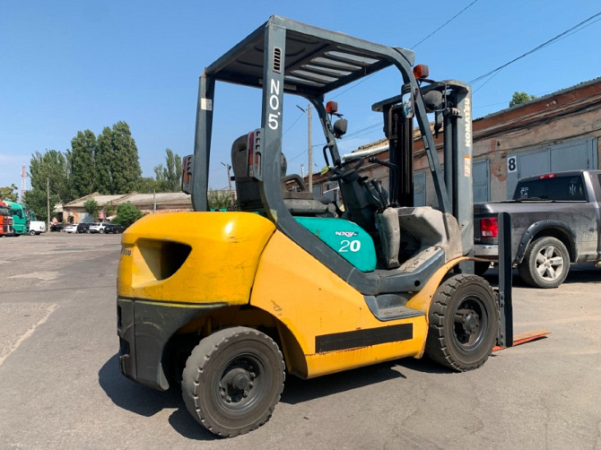 Вилковий автонавантажувач Komatsu на великих 12 колесах. Модель:FG20C-16 Умань - изображение 3