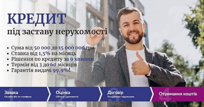 Отримати кредит з поганою кредитною історією під заставу будинку Киев - изображение 1