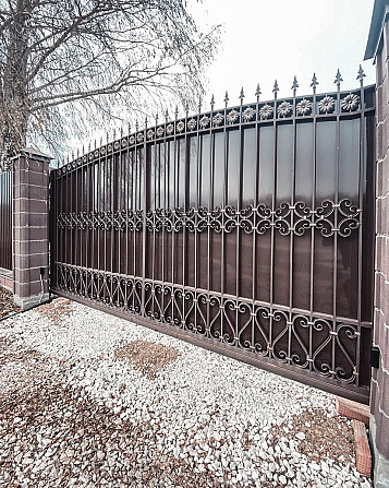 Металлические ворота в Кривом Роге Кривий Ріг - зображення 11