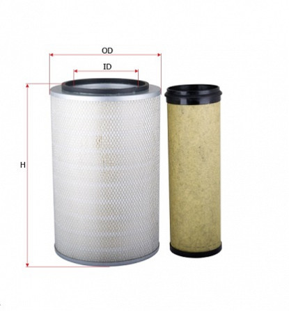 А-6804S воздушный фильтр комплект Днепр (Днепропетровск) - изображение 1