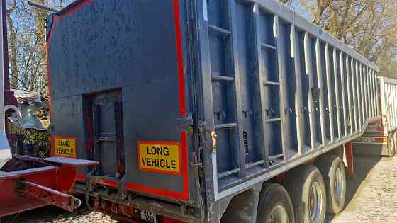 Напівпричіп самоскид Fruehauf Crane зерновоз 50м3 Свіжий зерновоз Тернополь