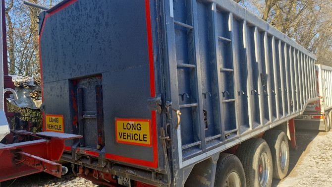 Напівпричіп самоскид Fruehauf Crane зерновоз 50м3 Свіжий зерновоз Тернополь - изображение 4