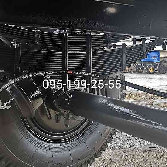 Передня ресора причепа 3ПТС-12, стремянка ресори 3ПТС-12, ходова частина причепа 3ПТС-12 Запорожье