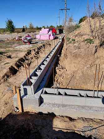 Бетонні роботи: фундаменти, стяжка, моноліт Київ