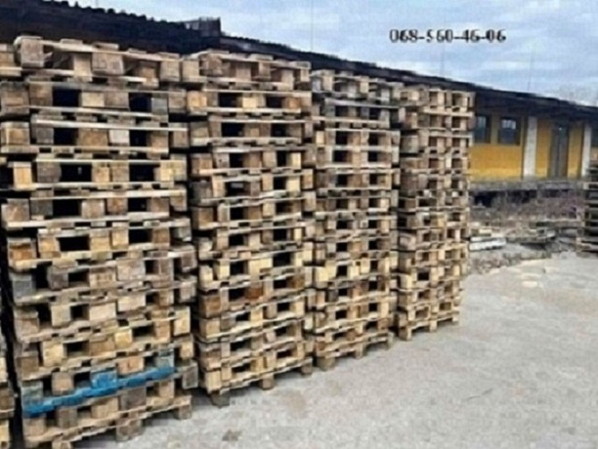 Продам піддони бв, палети Євро, оригінал EPAL Дніпро - зображення 1