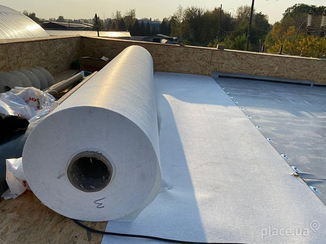 Покрівельна ПВХ мембрана Tetto Rooftop ST 1.5 мм Вишневе - зображення 4