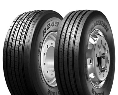 385/65R22.5 Bridgestone R249 Ecopia 160/158K/L Рульова вантажна шина Ивано-Франковск - изображение 1