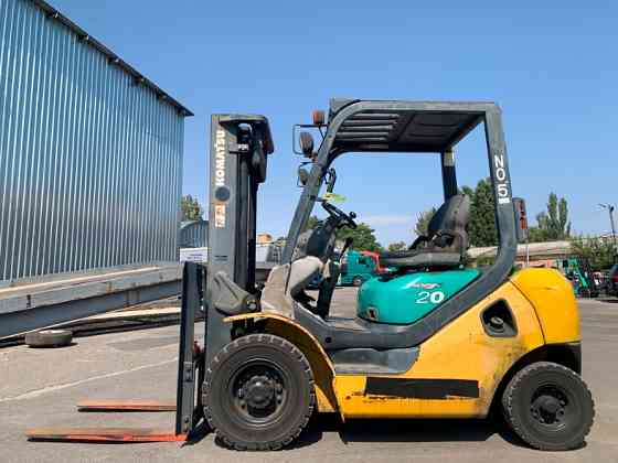 Вилковий автонавантажувач Komatsu на великих 12 колесах. Модель:FG20C-16 Умань