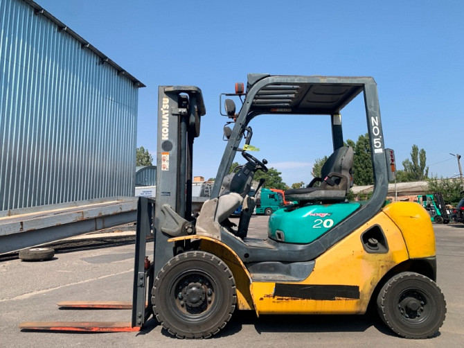Вилковий автонавантажувач Komatsu на великих 12 колесах. Модель:FG20C-16 Умань - изображение 1