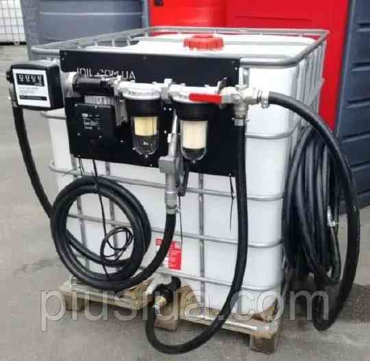 Міні АЗС Єврокуб 1000 л — мобільна заправна станція для дизельного пального Одеса