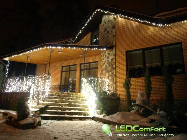 Новорічна ілюмінація, прикрасити гірляндами! Киев - изображение 1