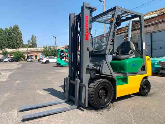 Вилковий автонавантажувач Komatsu з напрацюванням 1422 мотогодин. FG15C-16 Полтава
