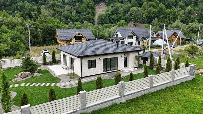 Продаж сучасного будинку площею 103 м² у Микуличині, з ландшафтним дизайном Яремче - зображення 1