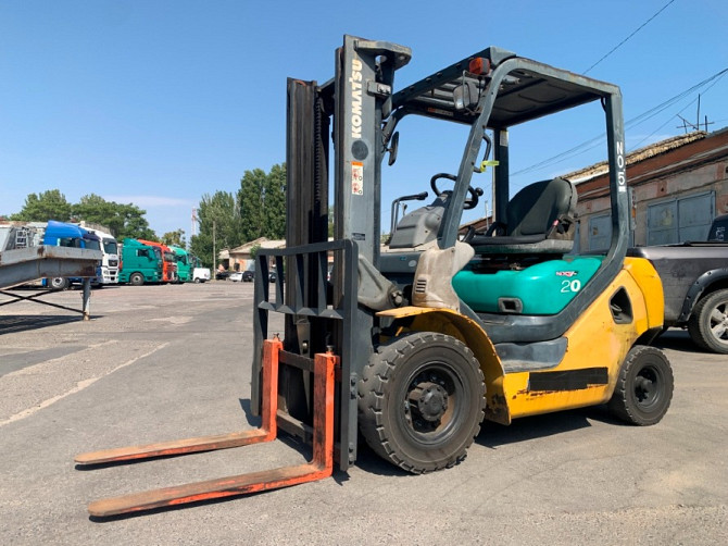 Вилковий автонавантажувач Komatsu на великих 12 колесах. Модель:FG20C-16 Умань - изображение 2
