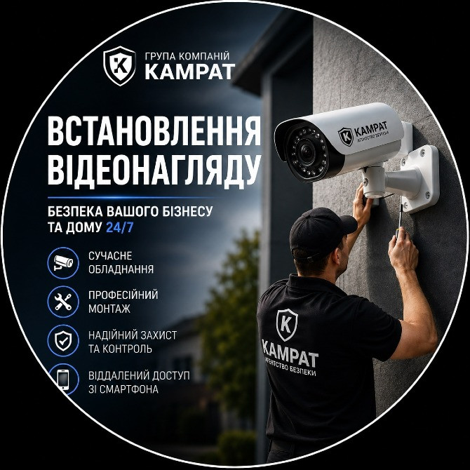 відеоспостереження Кривий Ріг Камрат Кривий Ріг - зображення 2