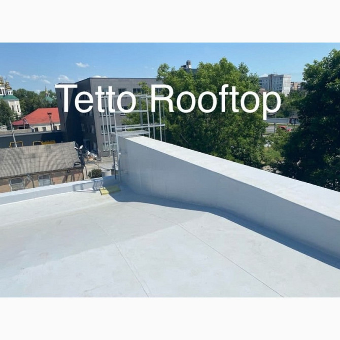 Покрівельна ПВХ мембрана Tetto Rooftop ST 1.5 мм Вишневе - зображення 3