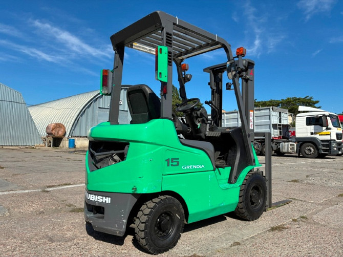 Дизельний навантажувач Mitsubishi KFD15T на нових пневмошинах, 2015 року. Номінальна вантажність 1,5 Миколаїв - зображення 6