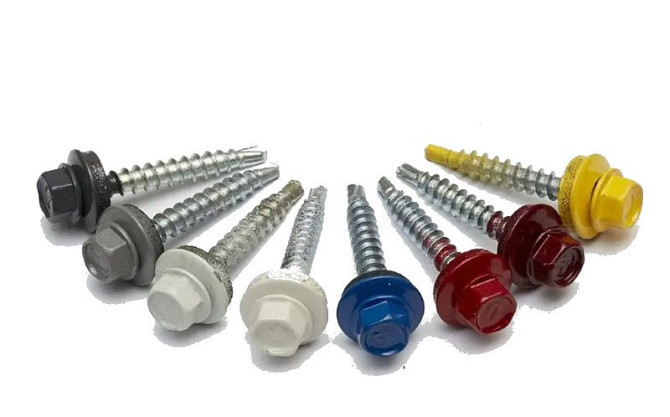 Саморіз по дереву з шайбою 4,8 х 35 мм 100шт. Чернігів - зображення 1