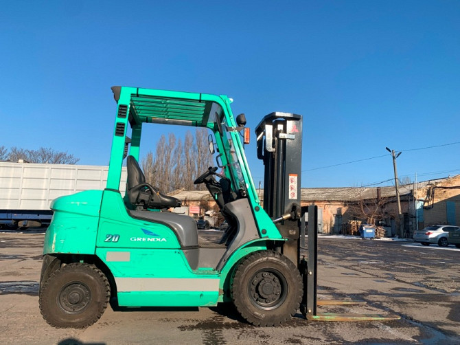 Вилочний автонавантажувач Mitsubishi, напрацювання 2919 мотогодин. Модель: FGE20T Одеса - зображення 6