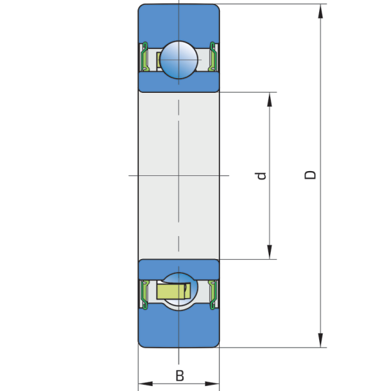 Підшипник LR-35/72 FKL, 009346250, F-552987 Krone, BR6090 New Holland, BR6090 Case, 0070608 Дніпро