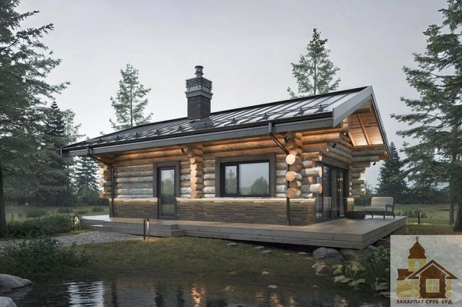 Дерев'яний будинок зі зрубу – Смерековий затишок Одесса - изображение 4