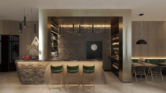 Апартаменти площею 36,6 м² у готельному комплексі Rich Stone Apart Hotel Яремче - зображення 11
