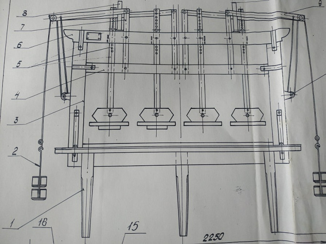 Прес для сирів.Для роботи не потребує електроенергії. Обухов - изображение 1