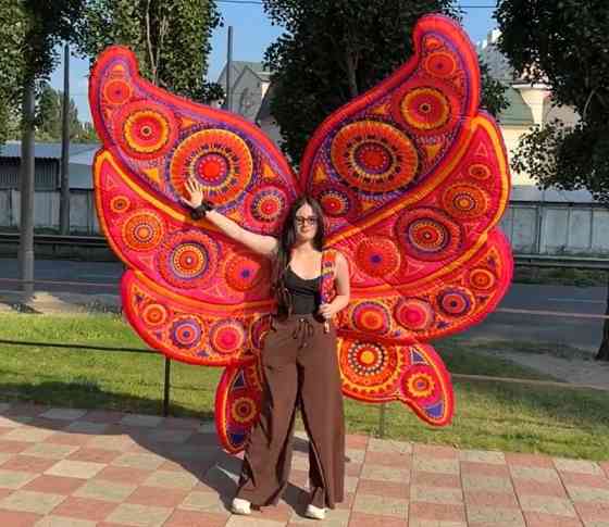 Крылья надувные на человека 3х3 м 2 кг 4 часа работы на одном заряде Київ