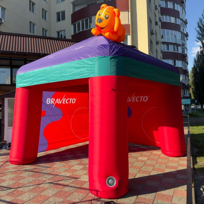 Надувні приміщення промо намети тенти шатри Київ - зображення 4