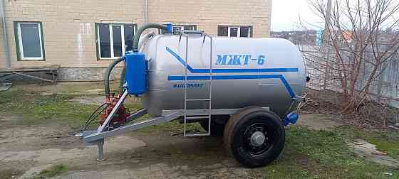 Бочка МЖТ-6 вакуумна з розкидачем Біла Церква