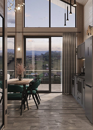 Котедж у горах з панорамним видом в Яремче Яремче - зображення 6